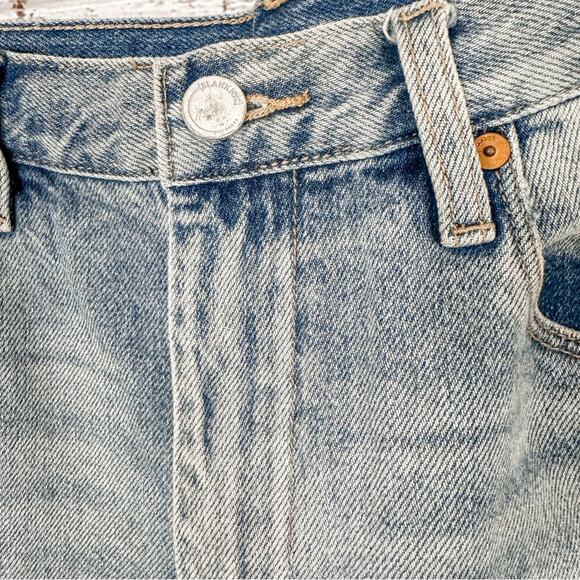 Blank NYC The Howard Light Wash Loose Fit Mid Rise Cropped Jeans, EUC, Size 29 - Picture 7 of 12